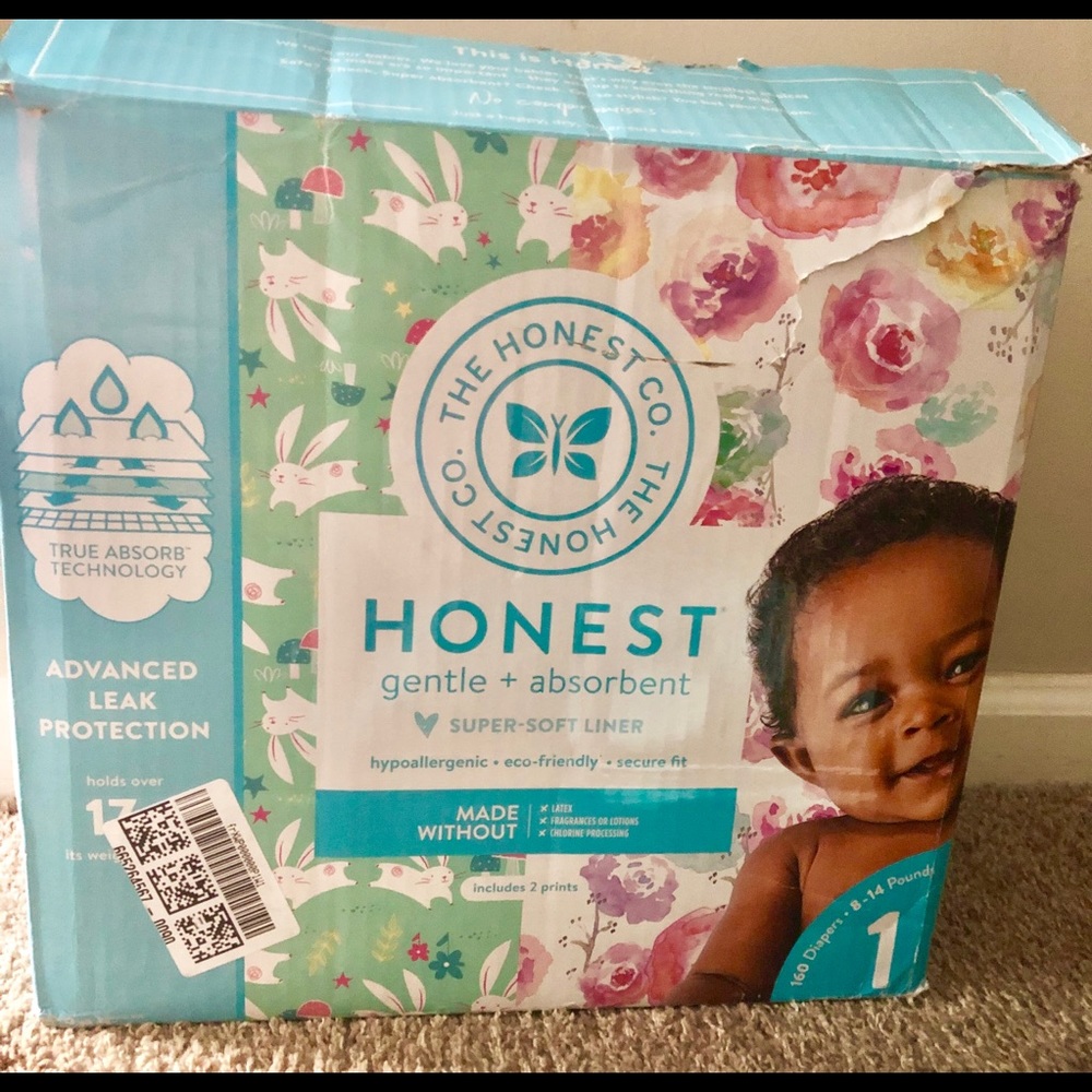 Honest company size 1 diapers